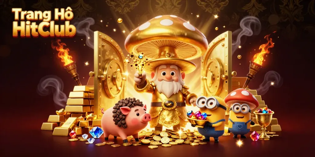 Experience thrilling gaming at Trang Chủ HitClub with enchanting wizardry and treasure elements.